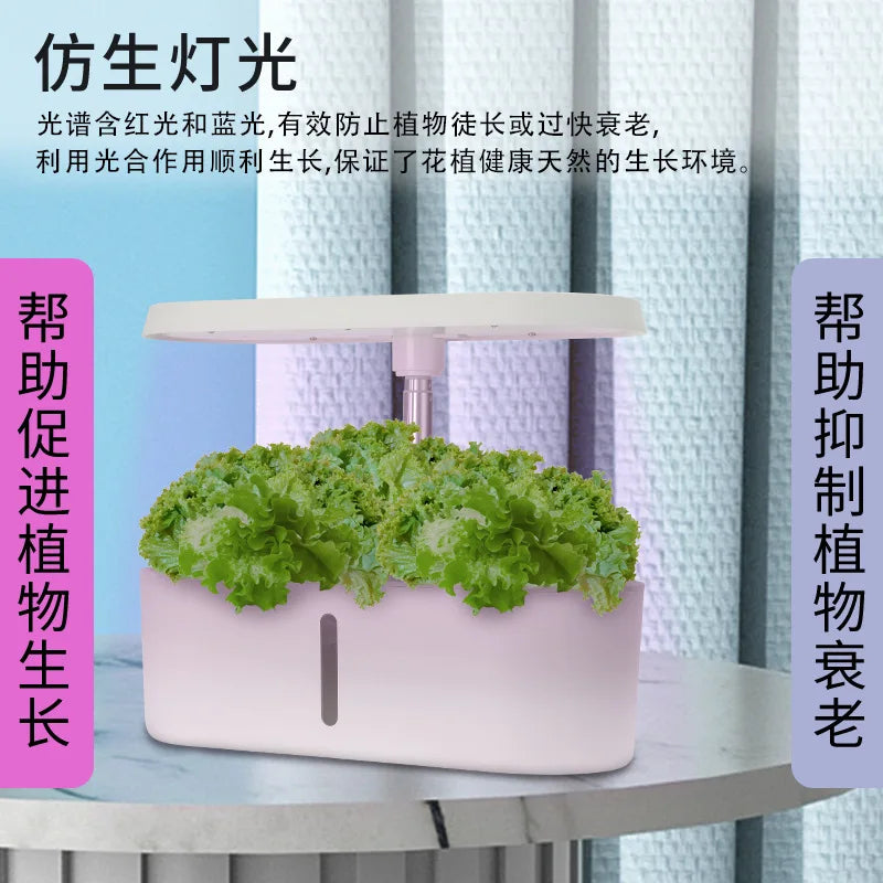 Home Smart Hydroponic Vegetable Grower Fully Automatic Vegetable Growing System Soilless Hydroponic Flower Growing System