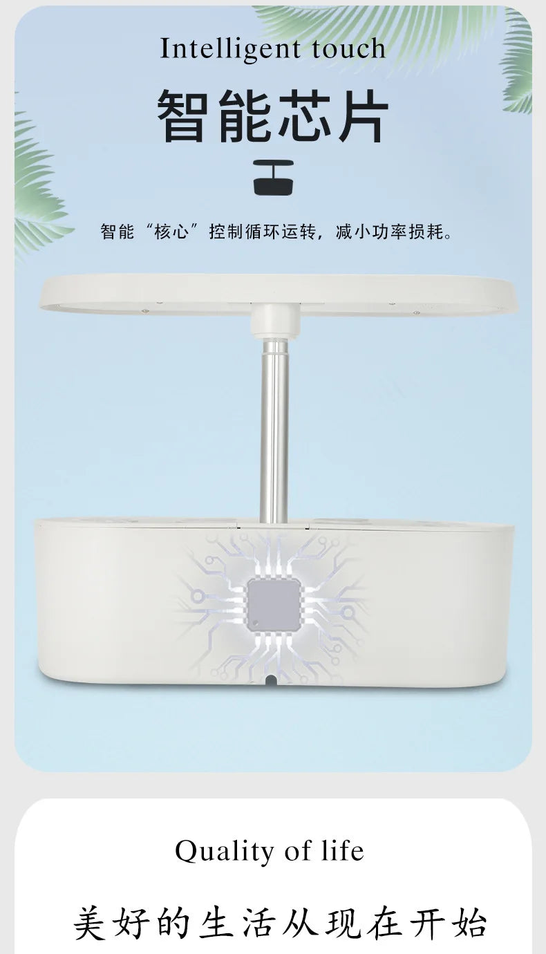 Home Smart Hydroponic Vegetable Grower Fully Automatic Vegetable Growing System Soilless Hydroponic Flower Growing System