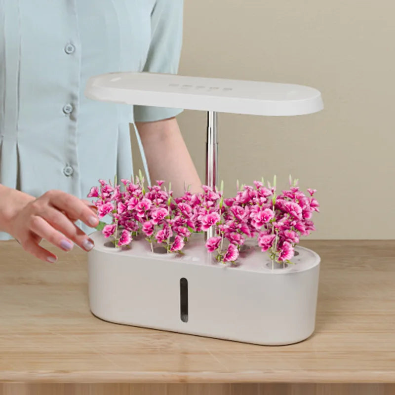 Home Smart Hydroponic Vegetable Grower Fully Automatic Vegetable Growing System Soilless Hydroponic Flower Growing System