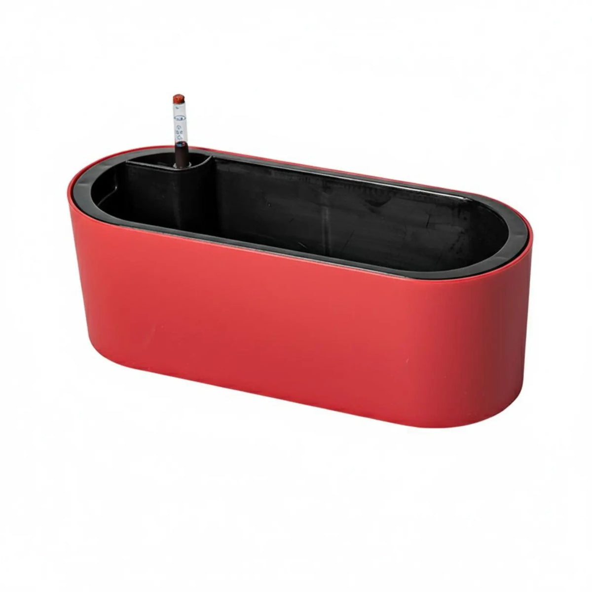 Rectangular Flower Pot with Legs Wall-Mountable Rectangular Hanging Planter Hanging Railing Planter Minimalist Design for Office